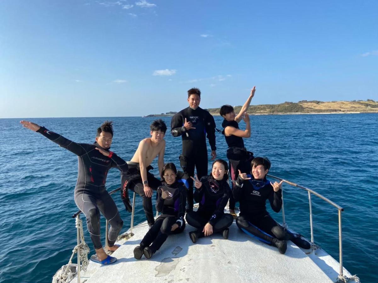 藍洞潛水blue Hole Dive Center Bed and Breakfast Heng-ch'un Eksteriør billede